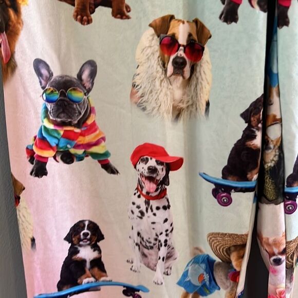 Women’s S “Brief Insanity” Soft Cozy Velvety New Sleep pants PJ’s￼ Dog Lovers - Picture 6 of 15